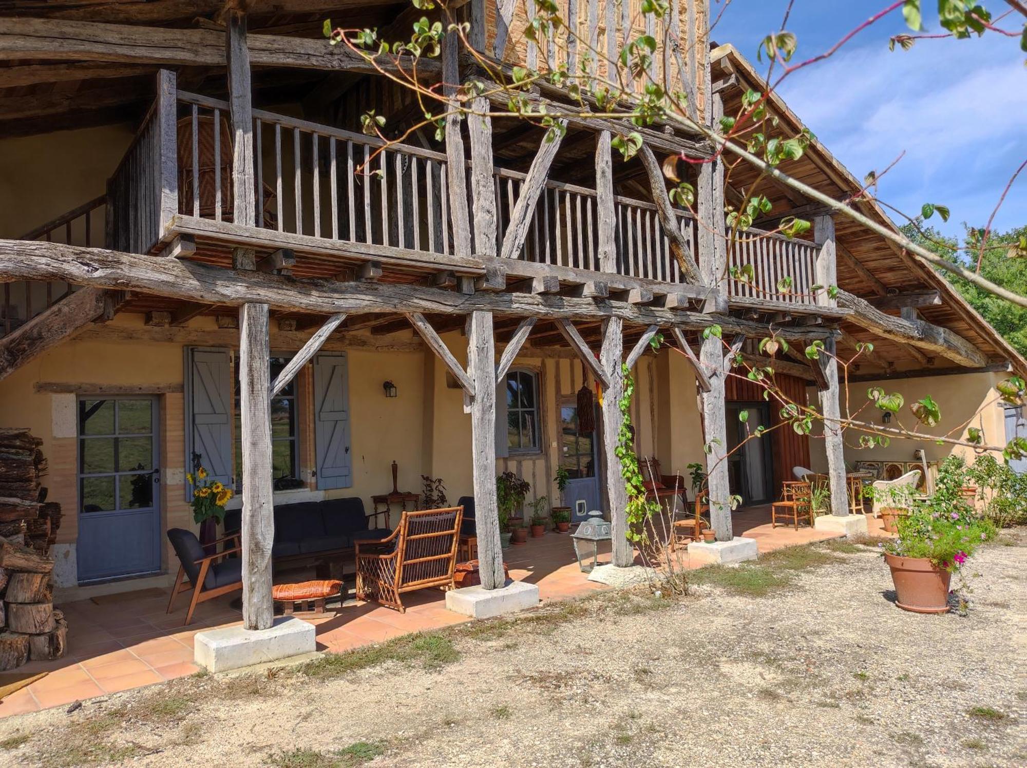 Ferme Ahoco Chambre D'Hotes Residence D'Artistes Lavit Buitenkant foto